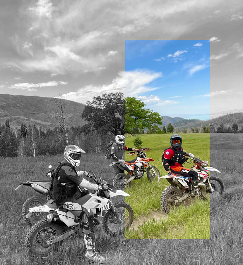 SAR team responding on trail